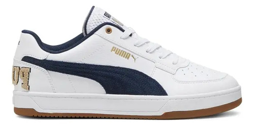 Tenis Casual Puma Caven Retro Club 395082 01 Blanco Original | Envío gratis