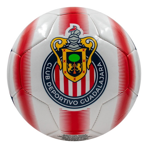 Balón De Fútbol Voit No.5 Club Guadalajara 2024 Blanco