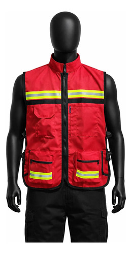 Chaleco Reflejante Brigadista-seguridad-paramédico
