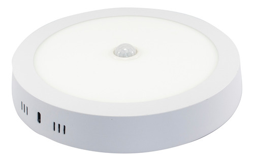 Luminario Goodwill Sobreponer Led 18w Sensor De Movimiento Color Blanco