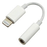 Adaptador Lightning Para iPhone Jack 3.5 Mm Audifonos