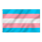 3 Pzs Bandera Trans Lgbt Pride 150x90cm Comunidad Orgullo