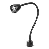 Lámpara Led Cuello De Ganso Flexible De 7w C/base Magnética