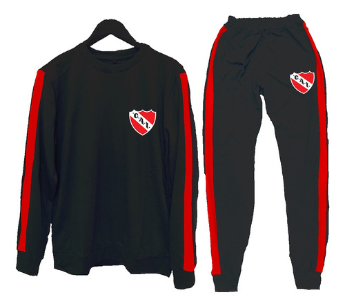 Conjunto Buzo Y Pantalón Jogging Combinado Adulto Niño Logos