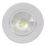 Spot Led De Embutir Redondo 10w Luz Branco Frio Empalux