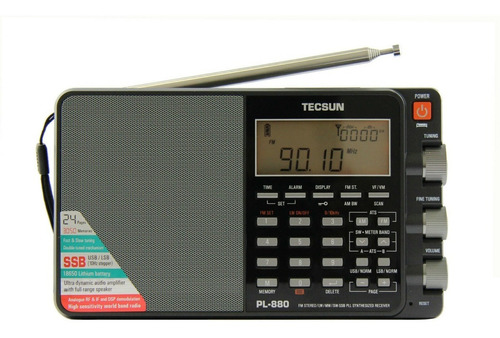 Radio  Multibanda Tecsun Pl-880 Triple Conversion Am/fm Sw