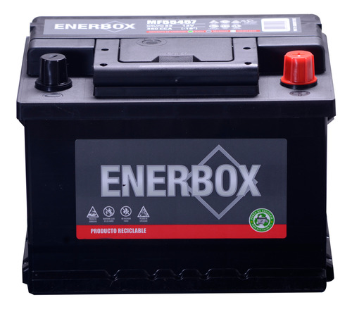 Batería De Auto Enerbox Mf55457 55ah 370cca