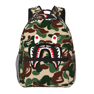 Mochila Escolar Sprayground Shark, Bonita Mochila De Viaje Con Dibujos Animados