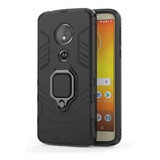 Funda Motorola Protector E5 G6 Play Con Anillo Magnético