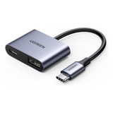  Hub Adaptador Usb Ugreen Usb C A Usb 3.0 + Pd Carga 20v 3a