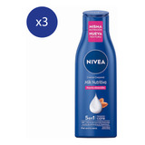 Pack Crema Corporal Nivea Milk Nutritiva 400ml