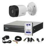 Kit Dahua Dvr 4ch Full Hd 1tb + 1 Bullet Infrarrojo 20