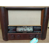 Radio Antigo Valvulado Pioneer Da Década De 1950. 
