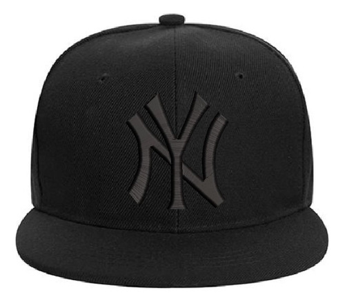 Gorro Snapback Visera Plana New York Yankees Mlb Bordado