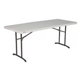 Mesa 1.80m Plegable Tipo Portafolio Plastico Jardin Evento