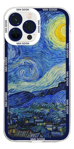 Funda De Teléfono Art Painting Van Gogh Para iPhone 11, 12,