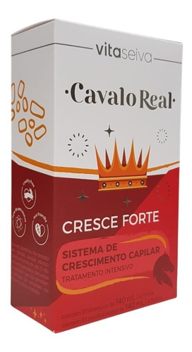  Kit Cavalo Real Shampoo + Condicionador Vita Seiva Original