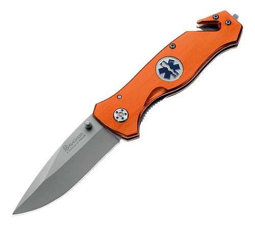 Navaja Tactica Boker Paramedico Rompevidrio Cortacinto 8.5cm