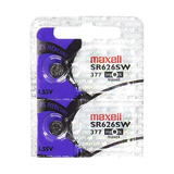 Maxell Sr626sw 377 1.55 V Bateria De Reloj Con Boton De Oxid