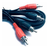 Cable Rca Doble Macho-macho 6 Mts Estandar