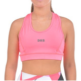 Top Deportivo Mujer Drb Shades Con Transparencia Fitness Run