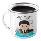 Taza Enlozada Administrador - Orden Y Organización