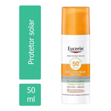Eucerin Sun Facial Fps50 Oil Control Tono Medio 50 Ml.