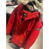 Campera Zara Roja Xl - Dnwr