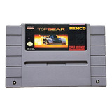 Ref 214 Top Gear Original Snes Nintendo Super Cartucho