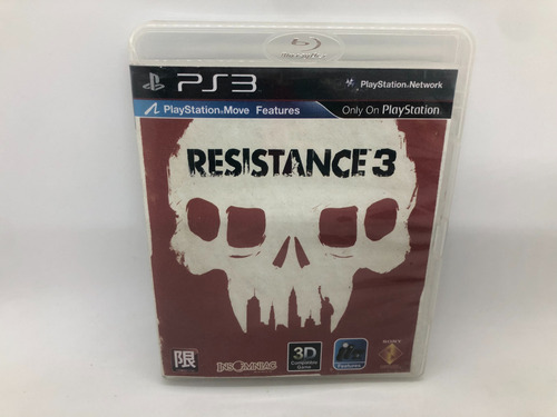 Jogo Resistance 3 Ps3 Original Mídia Física Playstation 3