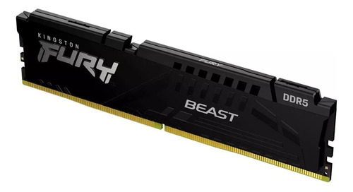 Memoria Kingston Fury Beast 8 Gb Ddr5 6000mhz Cl40 Negro