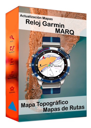 Actualización Gps Reloj Garmin Marq Mapas Topográficos