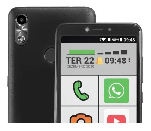 Celular Idosos Internet E Whatsapp Smartbros F 32gb Envio24h