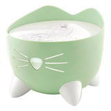 Bebedero Para Gatos Fuente Automática Catit Pixi Verde 2,5l