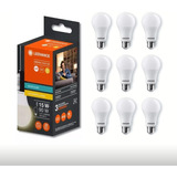 Kit 10 Lâmpada Bulbo Led Foco Luz Quente 15w 3000k 1311 Lm