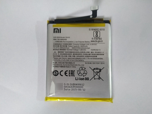 Bateria Bn49 Para Xiaomi Redmi 7a 4000mah (usada, B Estado)