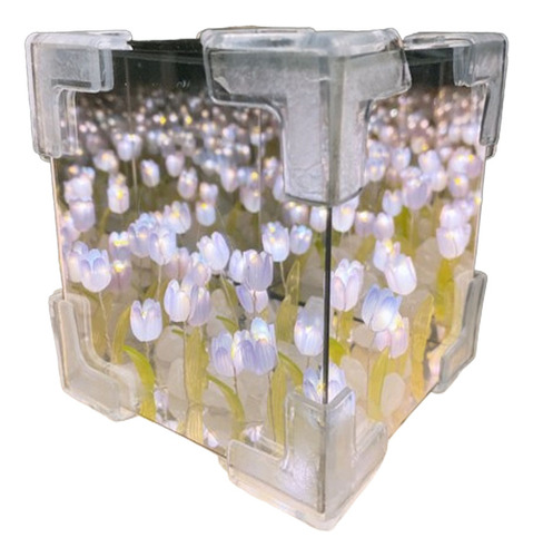 Lámpara De Espejo Tulip Cube De Bricolaje