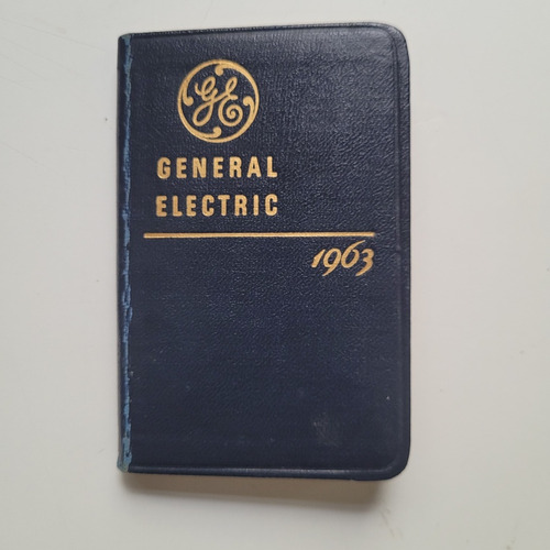 Agenda De Bolso 1963 Antiga Da General  Eletric - Anos 60