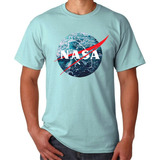 Playera Blusa Nasa Vintage Colores  Estampado Espacio