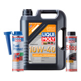 Paq 10w40 Leichtlauf Oil Smoke Stop Fuel Protect L Moly