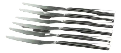 Set X 6 Cuchillo Postre Volf Linea Buffet Acero Inoxidable B