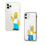 Funda Homero Simpson Para Iphone11 Iphone11 Pro Xr iPhone SE