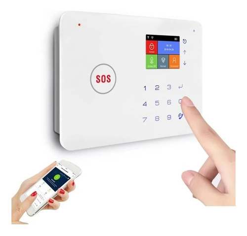 Kit Sistema De Alarma Seguridad Wifi Gsm Casa Local Empresa