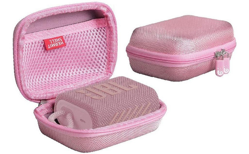 Funda Fuerte De Viaje Para Jbl Go 3 Rosa