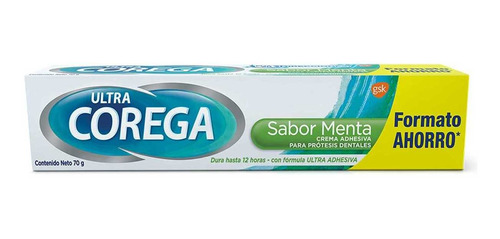 Crema Adhesiva Ultra Corega Menta X70gr