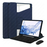 Funda Rotar C/teclado+mouse For Samsung Galaxy Tab S9+ 12.4