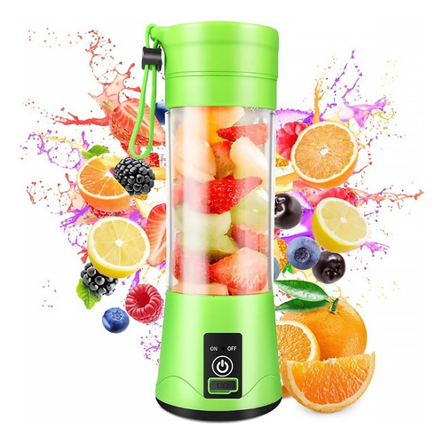 Mini Liquidificador Portátil Mixer Shake Suco Juice Vitamina