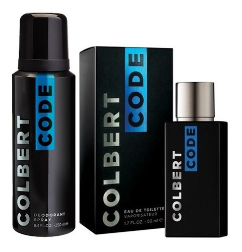Perfume Colbert Code Edt Hombre X 50ml + Desodorante X 250ml