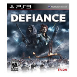 Jogo Defiance Ps3 Mmo Tiro Aliens Caça Trion