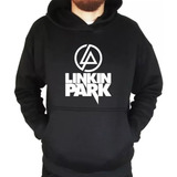 Blusa Moletom Linkin Park Rock Banda Capuz Bolso